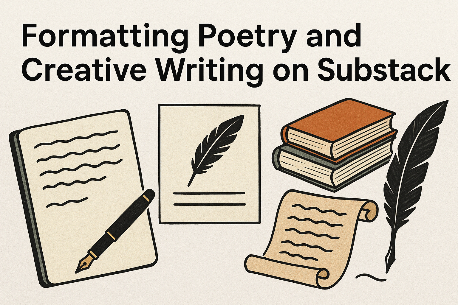 Formatting Poetry and Creative Writing on Substack