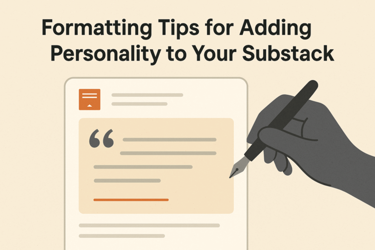 Substack Writing Tips Using Emojis and Symbols: Formatting Tips for Adding Personality to ...